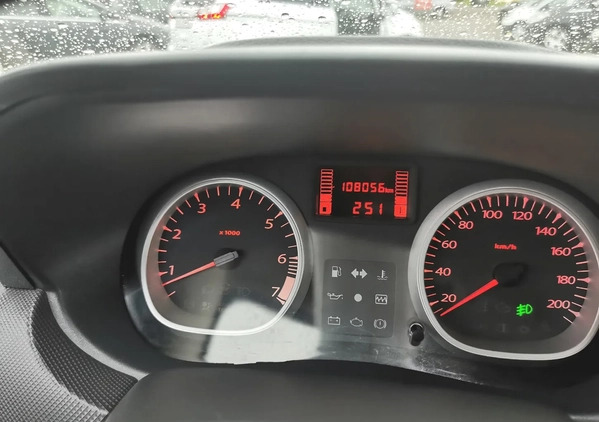 Dacia Duster cena 27990 przebieg: 108251, rok produkcji 2011 z Lubycza Królewska małe 742